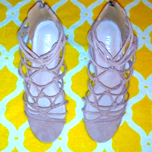 mi,im Heel Sandals sz. 9 - Picture 3 of 9